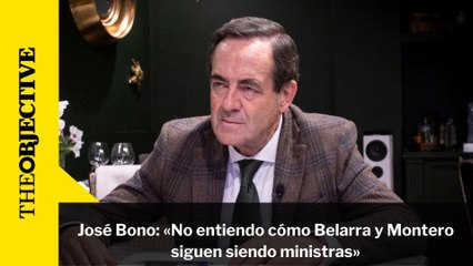 José Bono: «No entiendo cómo Belarra y Montero siguen siendo ministras»