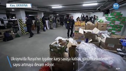 Ukraynalı Gönüllü Askerlere Eğitim