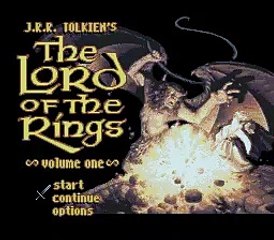 J.R.R. Tolkien's The Lord of the Rings: Volume 1 online multiplayer - snes