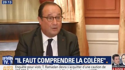 François Hollande donne un petit conseil à Emmanuel Macron