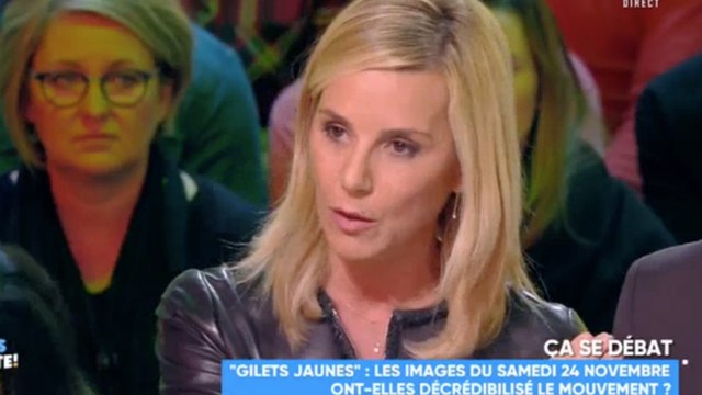 Par pitié, ne nous agressez pas Laurence Ferrari rencontre un gilet jaune