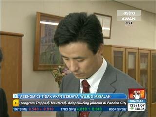 Abenomics tidak akan berjaya, wujud masalah