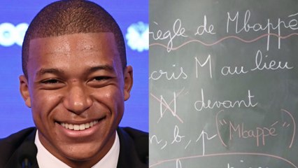La "règle Mbappé" : l'idée géniale d'une enseignante pour apprendre l'orthographe à ses élèves
