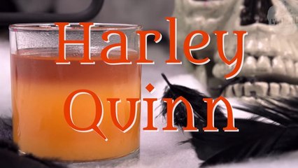 Cocktail Halloween Harley Quinn