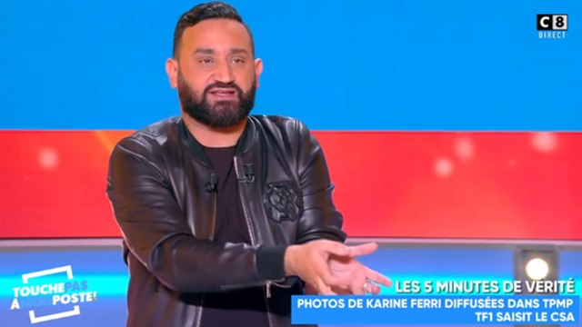 Cyril Hanouna interpelle Karine Ferri dans sa guerre contre TF1
