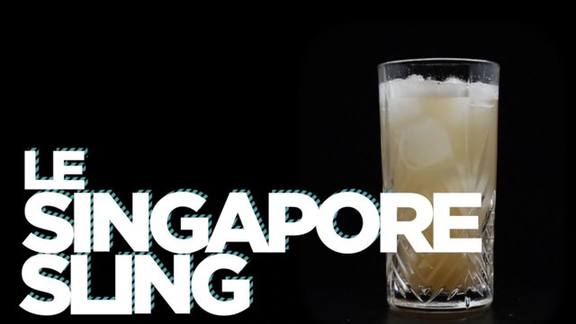 Singapore Sling Cocktail : découvrez la recette