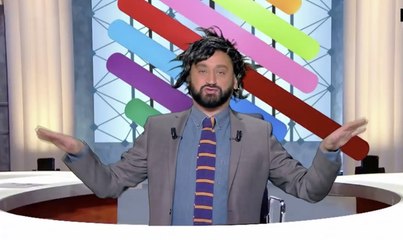 Cyril Hanouna s'éclate sur le plateau de l'émission Quotidien, présentée par Yann Barthès