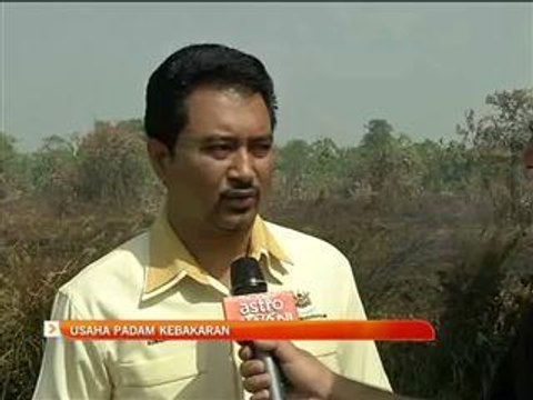 Usaha padam kebakaran diteruskan