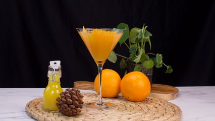 Pour Noël, on twiste un cocktail au champagne