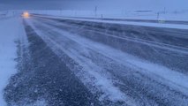 Ardahan-Şavşat, Çıldır-Aktaş kara yolları tipi nedeniyle tırlara kapatıldı