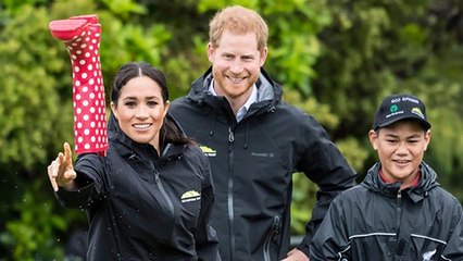 Le lancer de botte : ce sport que le prince Harry et Meghan Markle ont testé en Nouvelle-Zélande