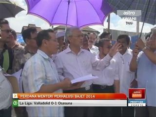 Perdana Menteri perhalusi Bajet 2014