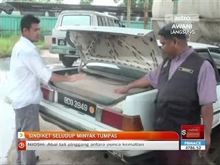 Sindiket seludup minyak tumpas