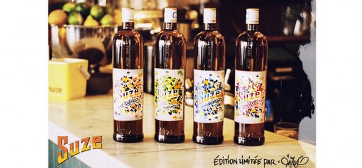 Ces bouteilles de Suze célèbrent les quartiers parisiens