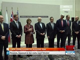 Capai persetujuan isu nuklear Iran
