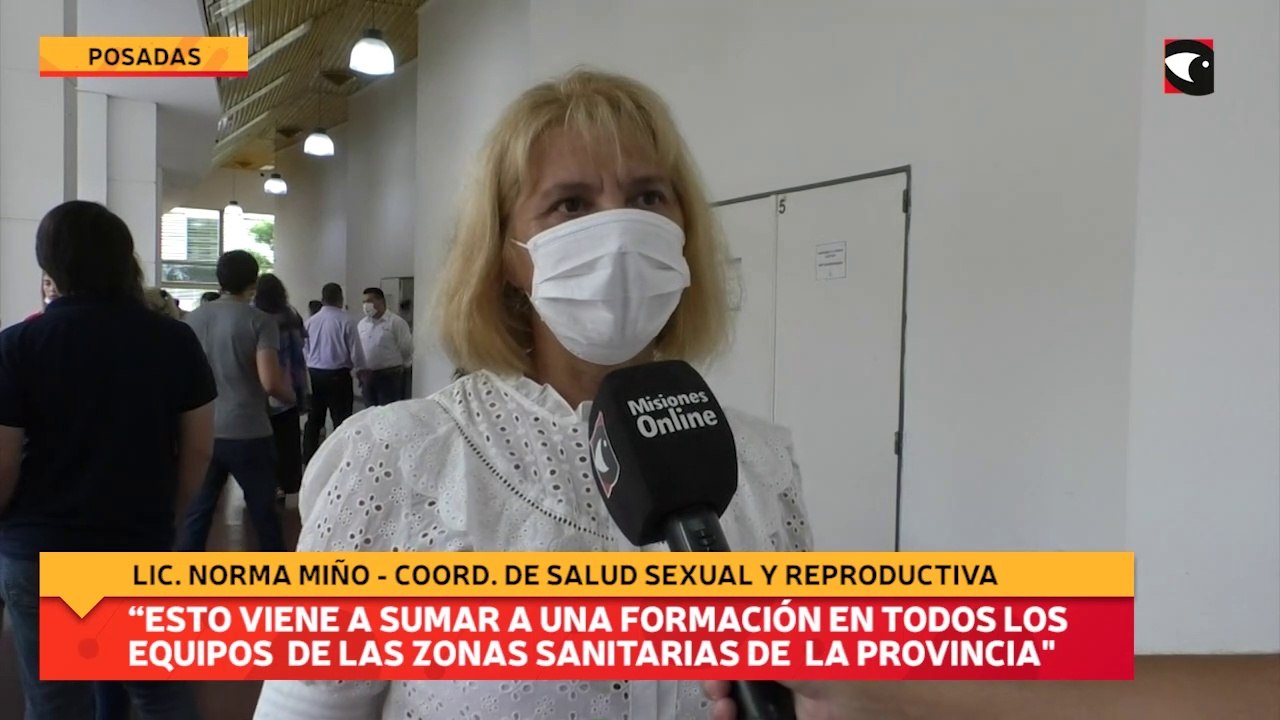 “Esto viene a sumar a una formación en todos los equipos de las zonas sanitarias de la provincia"