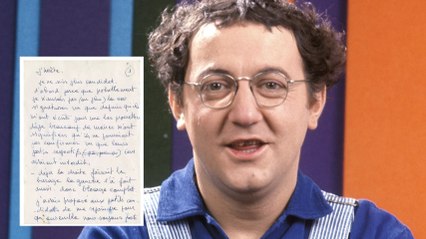 Coluche : une lettre inédite annonçant son retrait de la Présidentielle de 1981 vient d'être publiée