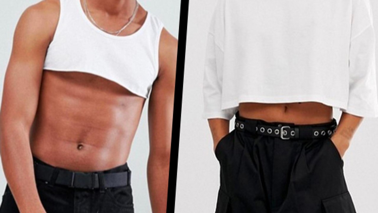 Le crop top pour hommes, la nouvelle tendance de l'été ?