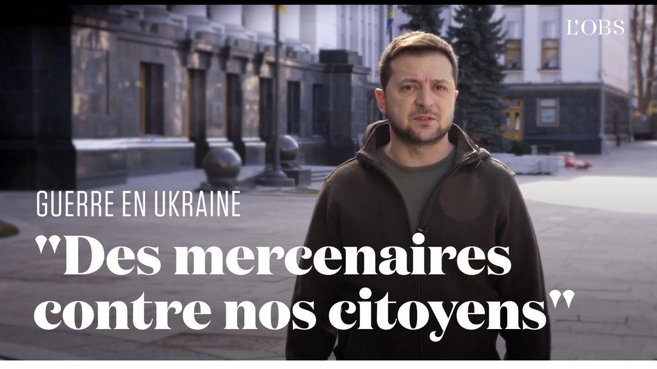 Zelensky dénonce l'utilisation à venir par la Russie "d’assassins syriens"contre l’Ukraine