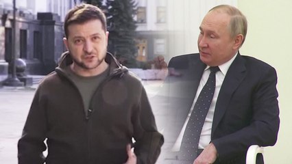 푸틴 "협상 일부 진전"...젤렌스키 "전략적 전환점 도달" / YTN