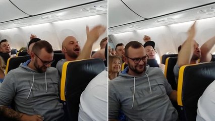 Scandale chez Ryanair : un groupe de Néo Nazis scande des chants racistes en plein vol (VIDEO)