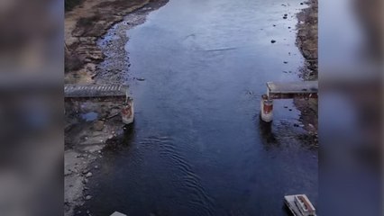 Ils volent un pont en métal de 53 tonnes... sans laisser la moindre trace