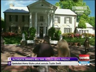 Authentic Brands beli hak intelek Elvis Presley