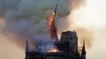 Notre-Dame : Les images horribles de la flèche de Notre-Dame de Paris qui s'effondre