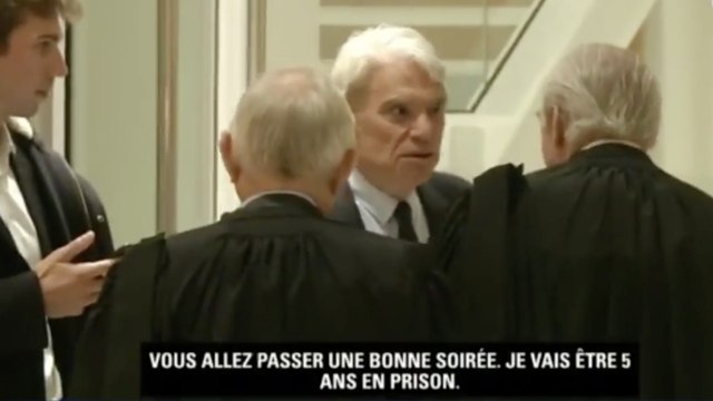 Contents, ça va ? : quand Bernard Tapie interpelle les avocats des parties civiles à la sortie de son procès (VIDEO)