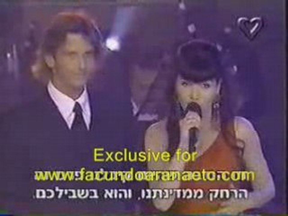 Natalia Oreiro en Izrael