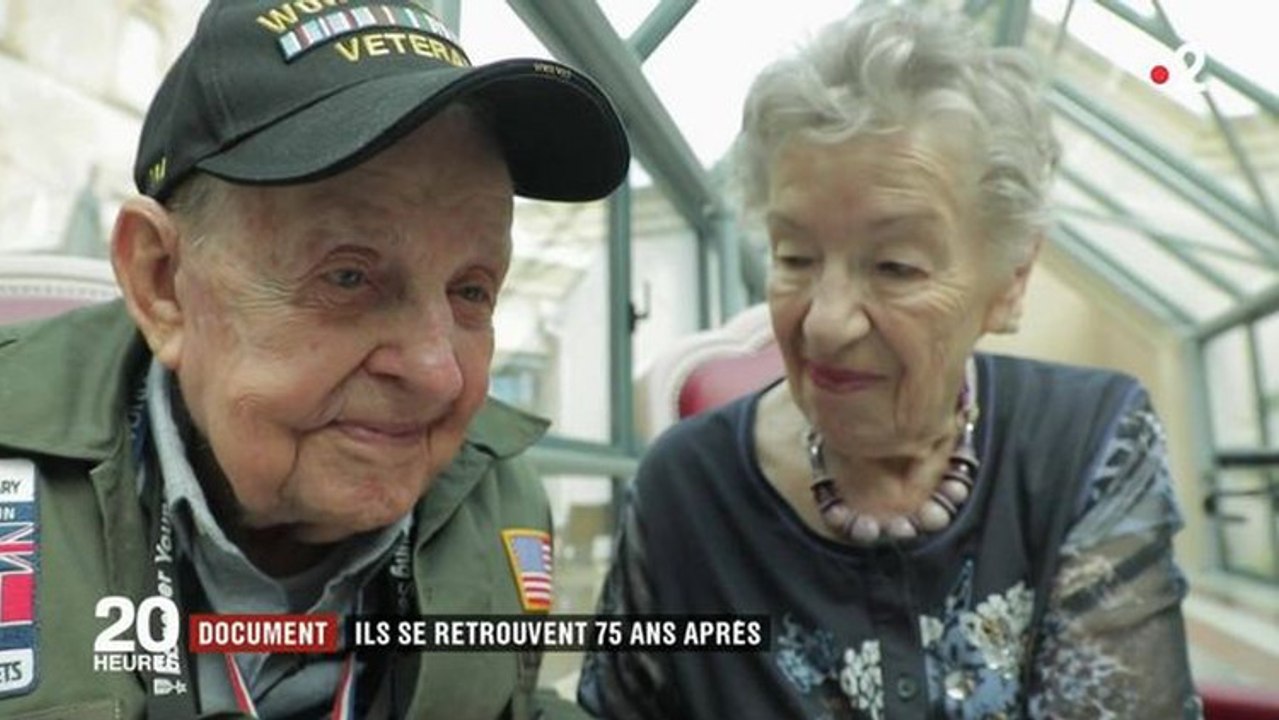 "Je t'ai toujours aimée" : 75 ans après la guerre, les retrouvailles d'un soldat américain et d'une Française sur France 2 (VIDEO)
