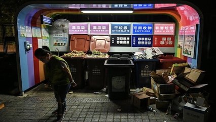 La technique infaillible du gouvernement chinois pour faire respecter le tri sélectif