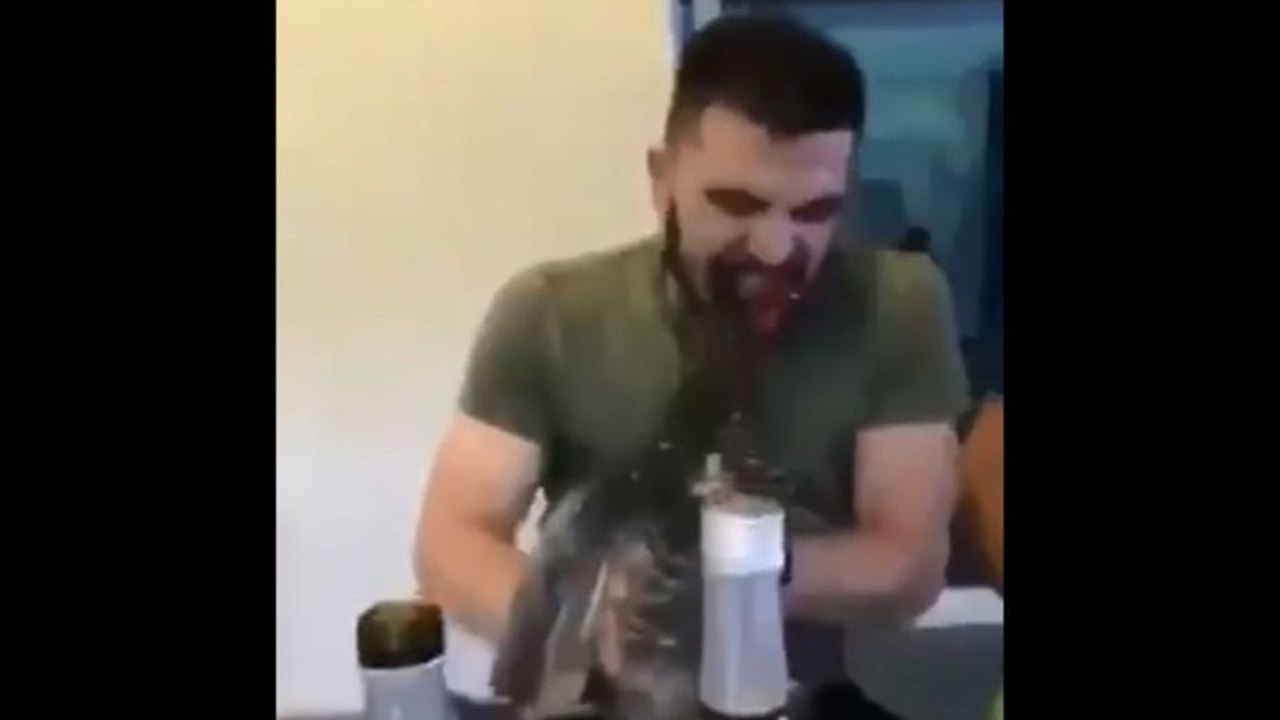 Qui est l'homme qui a choqué le web en décapitant un coq vivant avec ses dents ? (VIDEO)