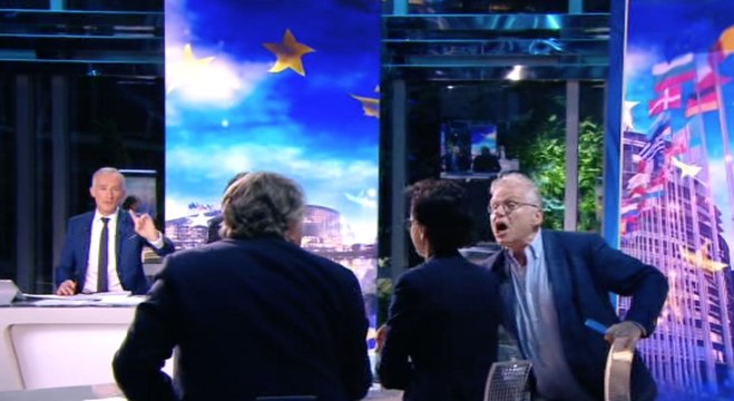 Ordure : Violent clash entre Daniel Cohn-Bendit et Gilbert Collard