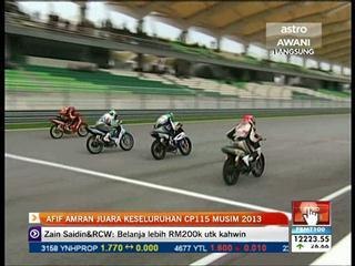 Afif Amran juara keseluruhan CP115 Musim 2013