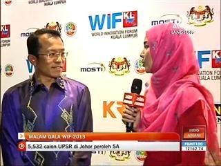 Malam gala WIF-KL 2013