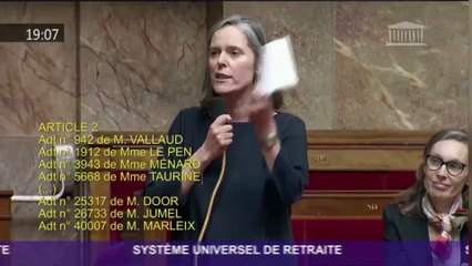 La réforme des retraites, un "grand bond en arrière" ? L'énorme lapsus d'une députée LREM à l'assemblée