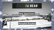 New York Knicks At Memphis Grizzlies: Over/Under
