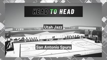 Utah Jazz At San Antonio Spurs: Spread