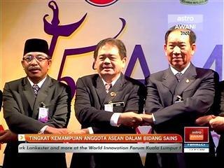 Tingkat kemampuan anggota Asean dalam bidang sains