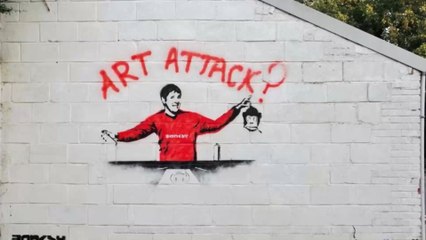 Banksy : est-il vraiment Neil Buchanan ? Ce nouveau street-art qui en dit beaucoup (Photo)