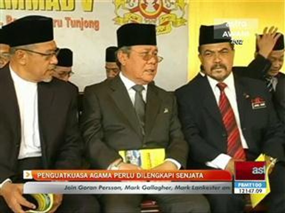Penguatkuasa agama perlu dilengkapi senjata