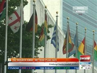 Isu senjata kimia: AS tidak puas hati