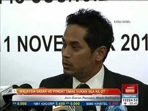 Malaysia sasar 40 pingat emas Sukan Sea ke-27