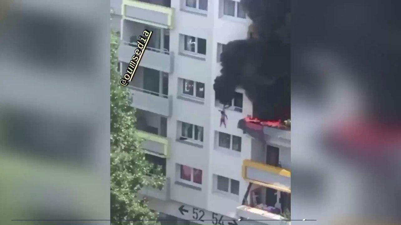 Grenoble : deux enfants sautent d'une douzaine de mètres pour échapper à un incendie (VIDÉO)