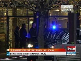 Rundingan nuklear Iran masuk hari ketiga
