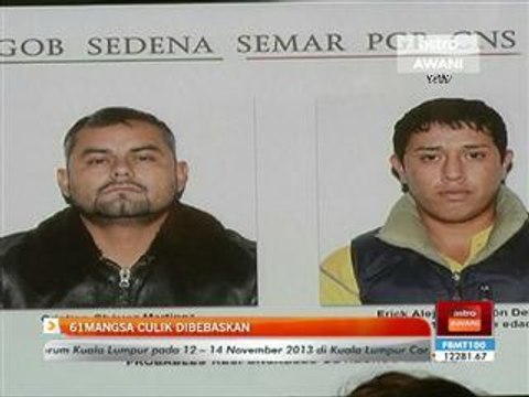 61 mangsa culik dibebaskan