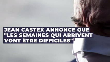 Covid-19 : Jean Castex annonce que "les semaines qui arrivent vont être difficiles"