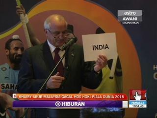 Khairy akur Malaysia gagal hos Hoki Piala Dunia 2018