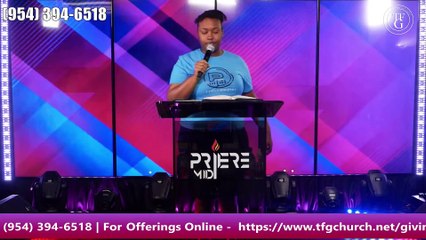 Jeune de Priere | Message: LUC 2V25-30